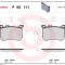 BREMBO P 50 111 PRIME LINE set placute frana,frana disc