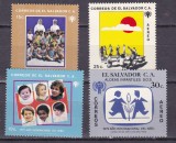 Salvador 1979 anul international al copiilor MI 1299-1302 MNH