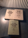 Istoria literaturii polone 3 volume Stan Velea