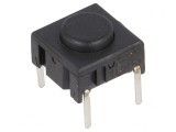 Micro&icirc;ntrerupător TACT SPST-NO 0,05A 24VDC THT