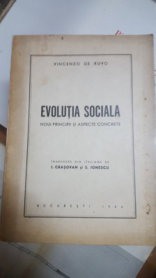 Vincenzo De Ruvo, Evoluția socială noui principii și aspecte concrete, 1944 200 foto