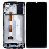Display LCD cu Rama Negru Compatibil Vivo Y21 - Inlocuire Ecran Telefon Fisurat, Zgariat