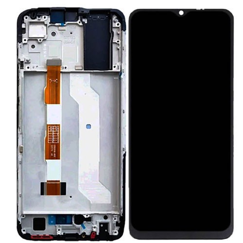 Display Vivo Y21S Cu Rama Compatibil Negru
