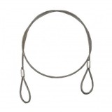 Cablu/sufa troliu din otel cu grosime 14mm si lungime 4m cu inele pentru tractat sau ridicat