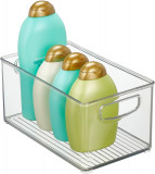 Semn Plastic Organizer Container Vas cu m&acirc;nere pentru baie, H