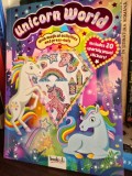 Unicorn World - With magical activites and press-outs (Lumea Unicornilor - Cu activitati magice - carte in limba engleza)