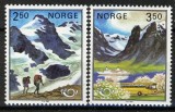 Norvegia 1983 - Munti, turism, vederi, serie neuzata