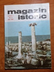 revista magazin istoric mai 1967- anul 1, nr. 2 foto