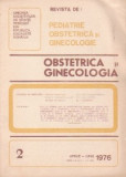 Revista de Obstetrica si Ginecologie, Aprilie-Iunie, 1976