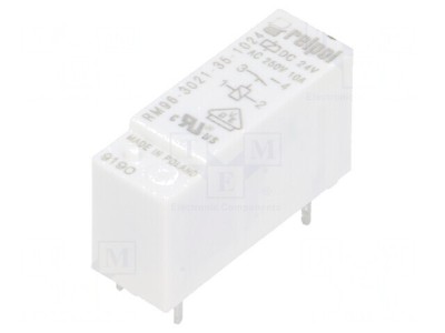Releu Electromagnetic SPST-NO 24VDC 8A foto