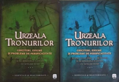 URZEALA TRONURILOR VOL.1-2 GHICITORI, ENIGME SI PROBLEME DE PERSPICACITATE-COLECTIV-234524 foto