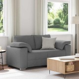 vidaXL Canapea cu pernă Gri &icirc;nchis 160 x 77 x 82 cm țesătură 4105218