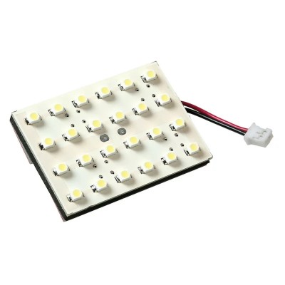 Panou cu 24 Hyper-Led SMD 35x65mm - 24V - Rosu Garage AutoRide foto