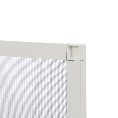 Plasa protectie insecte / tantari, pentru ferestre, aluminiu, alb, 52.3 x 92.8 cm foto