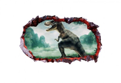 Sticker decorativ cu Dinozauri, 85 cm, 4357ST-1 foto