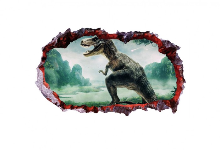 Sticker decorativ cu Dinozauri, 85 cm, 4357ST-1