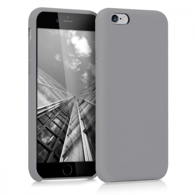 Husa pentru Apple iPhone 6 / iPhone 6s, Silicon, Gri, 40223.155 foto