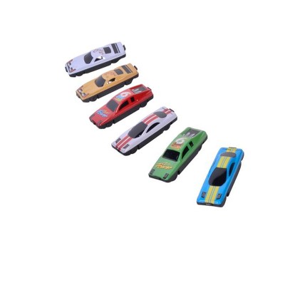 Set 6 masinute de curse, scara 1:64, Metal, ATU-084502 foto