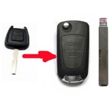 Carcasa Cheie Opel Vectra B 2 butoane pentru transformat in briceag AutoProtect KeyCars, Oem