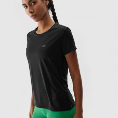 Tricou de alergare cu uscare rapidă pentru femei - negru