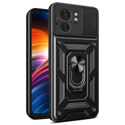 Husa Motorola Edge 40 protectie camera Techsuit CamShield Series, negru foto