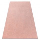 Covor de spalat modern LINDO roz, anti-alunecare, shaggy, 60x100 cm