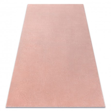 Covor de spalat modern LINDO roz, anti-alunecare, shaggy, 80x150 cm
