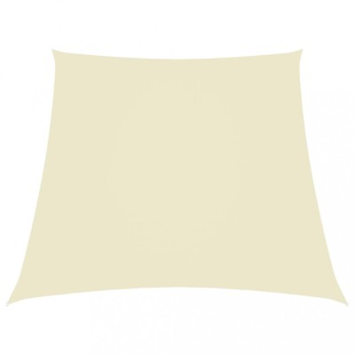Parasolar, crem, 2/4x3 m, tesatura oxford, trapez foto