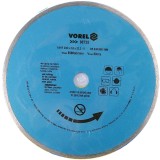 Vorel 08735 - Disc diamantat de taiere continuu 230x22.2x2.6 mm taiere umeda