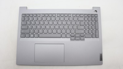 Carcasa superioara cu tastatura palmrest Laptop, Lenovo, 5CB1M48550, 5CB1P01389, 5CB1P01364, 5CB1P01365, 5CB1M48526, 5CB1M48525, 460.0TE0C.0001, Artic foto