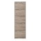 Pantofar Base 15, PAL, stejar gri, 58 x 18 x 191.5 cm, 2C