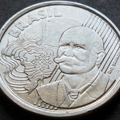 Moneda 50 CENTAVOS - BRAZILIA, anul 2010 *cod 3714