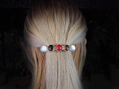 Set clama de par si 2 agrafe talisman zodia Fecioara