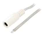 Cablu Electric 2x0,5mm2 Soclu DC 5,5/2,1 Transparent