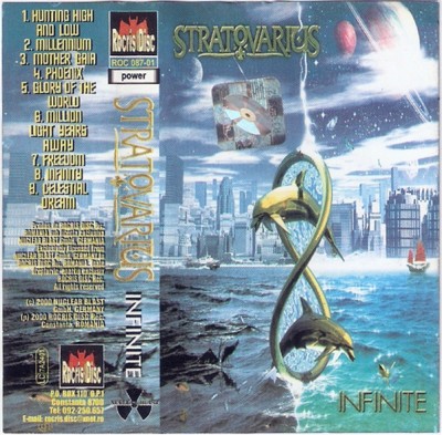 Stratovarius &amp;lrm;- Infinite (2000 - Rocris Disc - MC / VG) foto