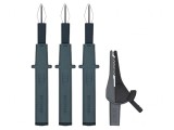 Set terminale măsură PVC negru
