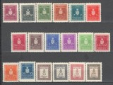 Croatia.1941/44 Timbre de serviciu-Stema MC.92, Nestampilat