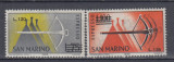 SAN MARINO 1965 TIMBRE EXPRES SERIE MNH, Nestampilat