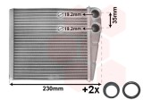 VAN WEZEL 58006229 *** IR PLUS *** Schimbator caldura, incalzire