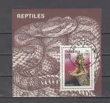 A10 JC 37 - Colita foarte veche - Tanzania - dantelata - reptile