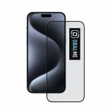 Folie de protectie telefon din sticla OBAL:ME, 5D pentru Apple iPhone 15 Pro, Negru