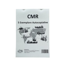 CMR International A4, 5 Ex, 25 Seturi/Carnet, Scrisoare de Transport sau Formular Marfa, Formular Marfa, CMR Transport, CMR pentru Transport, CMR de T foto