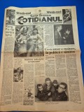 Ziarul cotidianul 5-6 decembrie 1992 - formatia de muzica timpuri noi,poster irina movila,filmul singur acasa 2