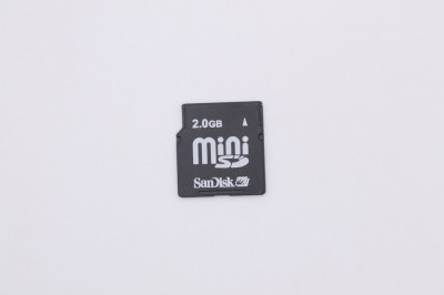 Card memorie SanDisk Mini SD MiniSD 2 GB foto