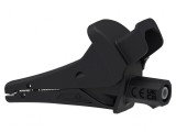 Bornă crocodil 20A neagră cu capacitate prindere max. 25mm 1,5kV