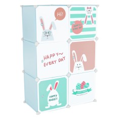 Dulap pentru copii Edrin 75x37x111 cm