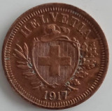 Moneda Elvetia - 1 Rappen 1917, Europa