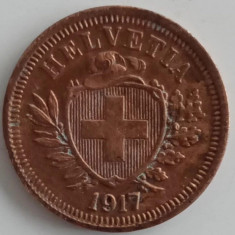 Moneda Elvetia - 1 Rappen 1917