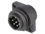 Conector circular soclu tată IP67 7 pini 250V