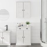 VidaXL Set de mobilier pentru baie 2 pcs Maro 67.5 x 34 x 80 cm